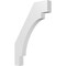 Ekena Millwork 3 1/2-in. W x 24-in. D x 36-in. H Merced Architectural Grade PVC Knee Brace BRCP035X24X36MRC - alternate 1
